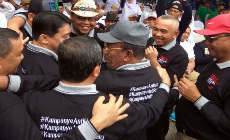 AYO Ajak Paslon Lain Berpolitik Santun dan Hindari Politik Uang