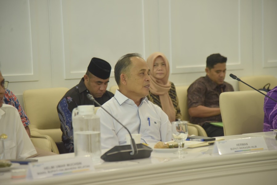 Bupati Inhil Tegaskan Ketimpangan Pengelolaan SDA di Hadapan Menteri Bappenas