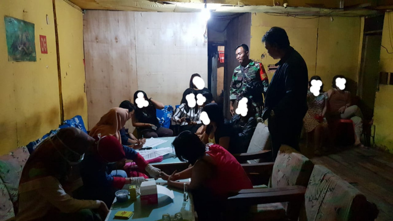 Tim Medis Kateman Inhil Cek HIV di Tempat Hiburan Malam