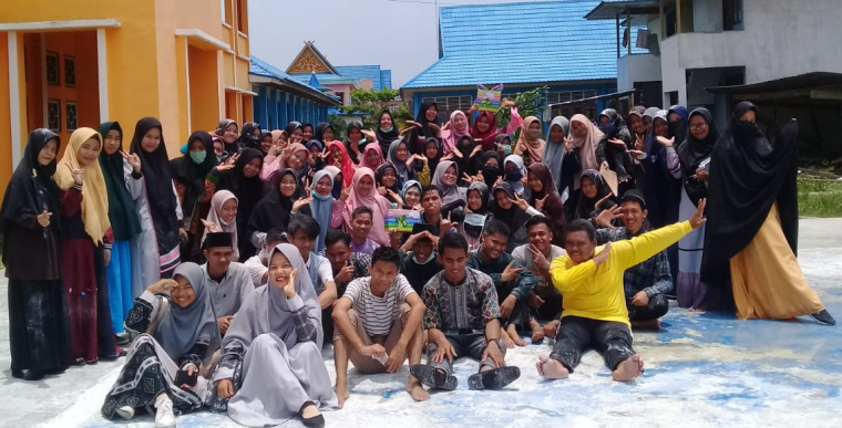 Prodi PGMI STAI Auliaurrasyidin Berta'aruf dengan Mahasiswa Baru 2019/2020