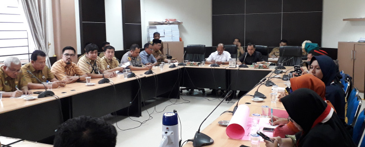 Soal BPJS, DPRD Inhil Sambut Puluhan Mahasiswa