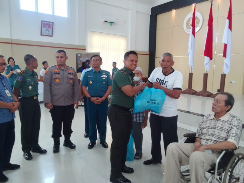 Di Hari Gizi Nasional, Dandim 0320/Dumai Dumai Ajak Masyarakat Peduli Akan Stunting