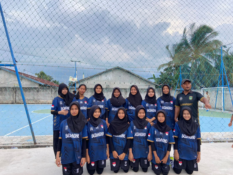 Open Turnamen Futsal Putri Sedagho Cup 2024 Diikuti Tim Luar Kota Dumai
