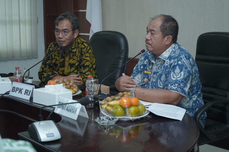 BPK Sumut dan Bupati Asahan Laksanakan Exit Meeting Pemeriksaan Terinci Laporan Keuangan
