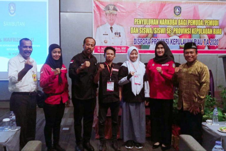 Penyuluhan Narkoba Resmi Dibuka Oleh Kadispora Drs Maifrizon di Batam