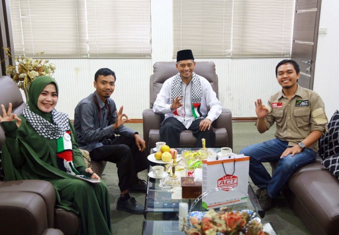 Wakil Walikota Pekanbaru Sumbangkan Gajinya untuk Warga Palestina