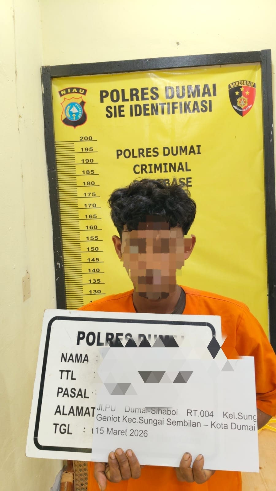 Terpergok Pemilik Kebun, Polsek Sungai Sembilan Amankan Pelaku Terduga Pencuri Sawit