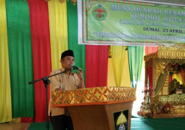 Hendri Sandra Nahkodai IKROHIL Dumai