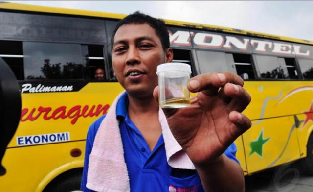 Konyol...!!! Pinjam Urin Istri Saat Tes Narkoba, Supir Bus Ini Dinyatakan Hamil