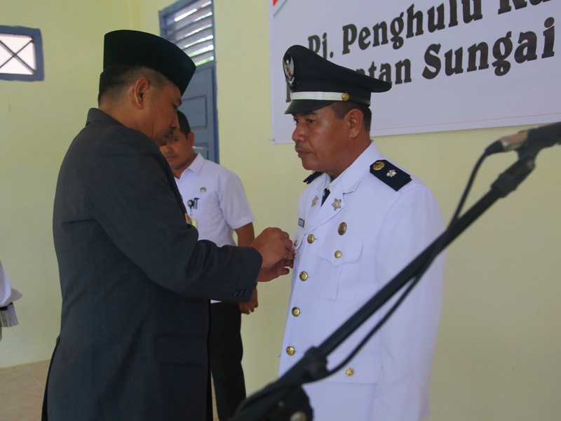 Pj Penghulu Kampung Muara Bungkal Resmi Dilantik