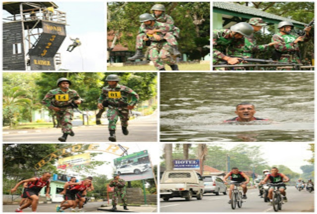 Lomba Triathlon Prajurit Raider Kostrad, Bakar Semangat Juang Jadi Pemenang