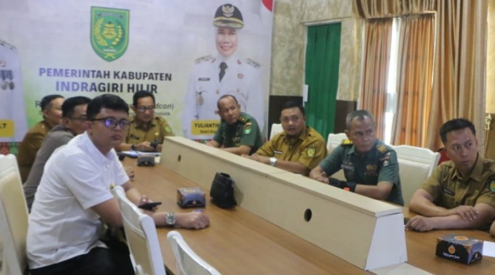 Pemkab Inhil Ikuti Rakoor Penataan Ruang dan LBS Tahun 2025
