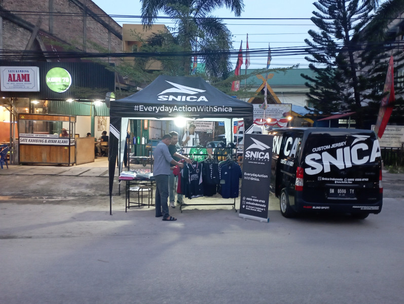 Buka Stand di Jl Sukajadi, SNICA Menyapa Warga Dumai