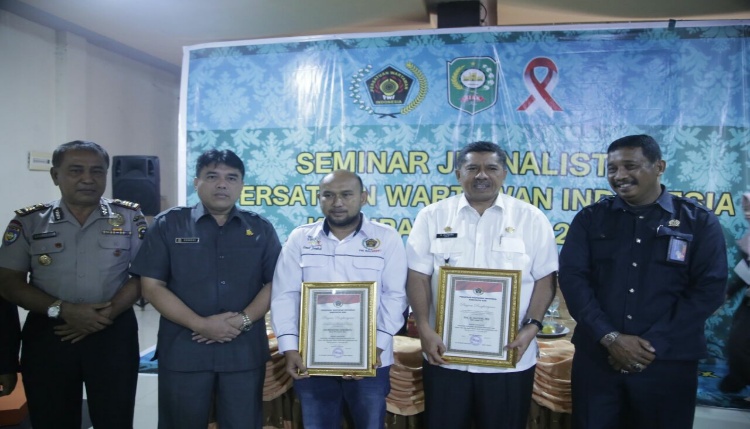 Wakil Bupati Siak Sebut PWI Mitra Dalam Membangun Daerah