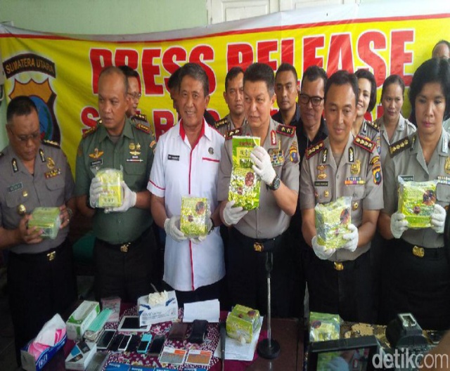 Polisi Tembak Mati 2 Bandar Sabu di Medan