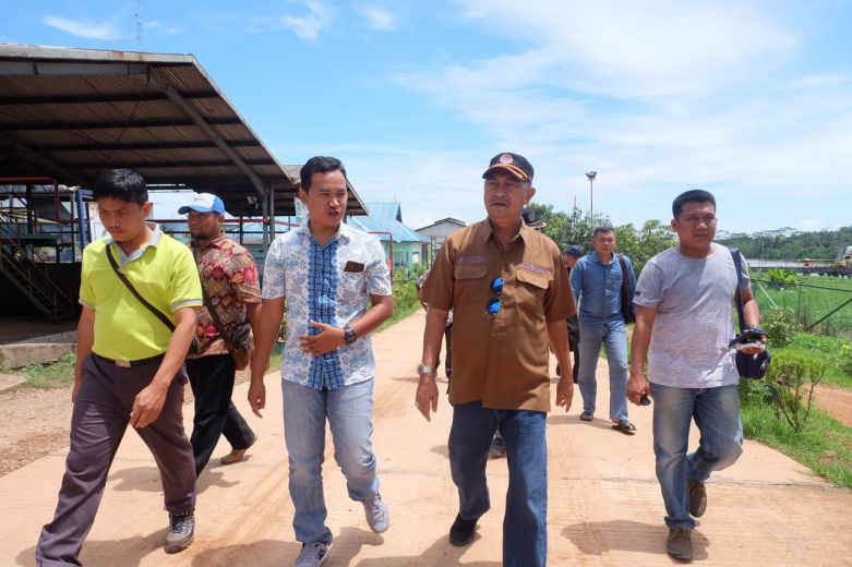 Wakil Bupati Inhil Kunjungi PT GIN