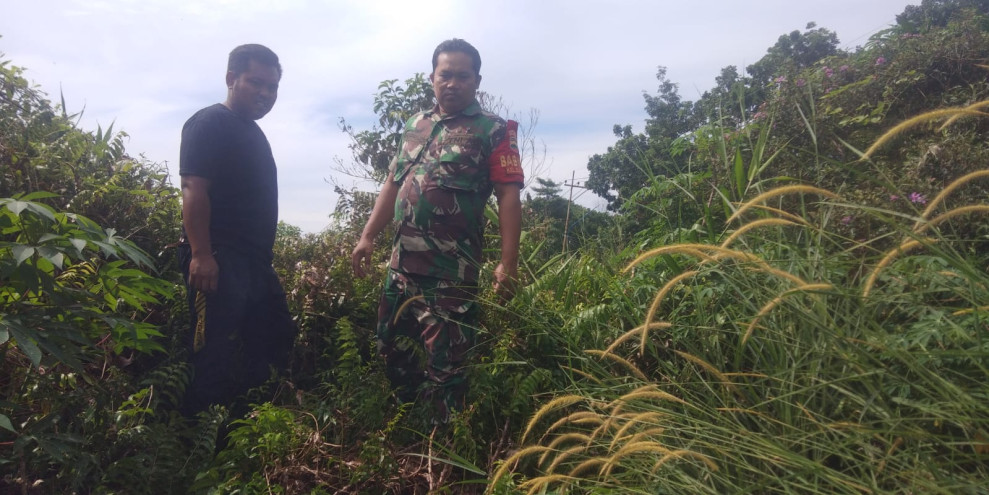 Serka Supriadi Himbau Masyarakat Sukajadi Tidak Bakar Lahan