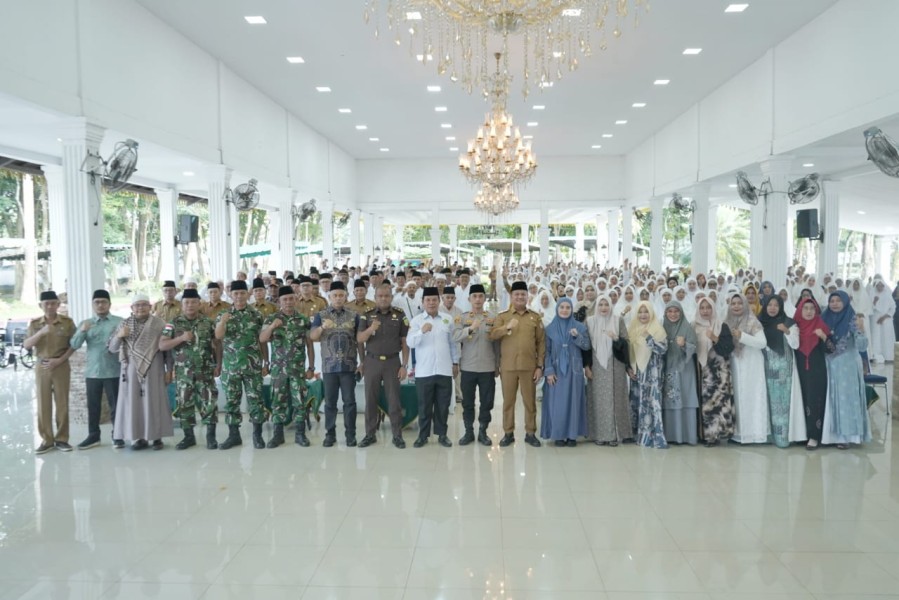 Wakil Bupati Asahan Buka Manasik Haji 1446 H