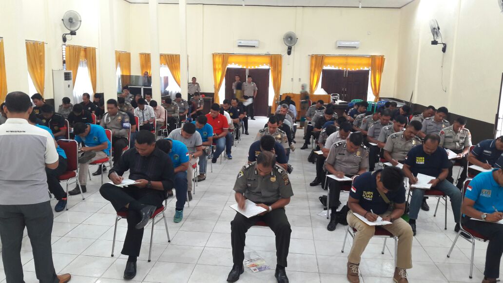 82 Anggota Polres Inhil Lakukan Tes Psikologi