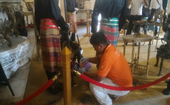 Olah TKP Tuntas, Istana Siak Segera Kembali Dibuga