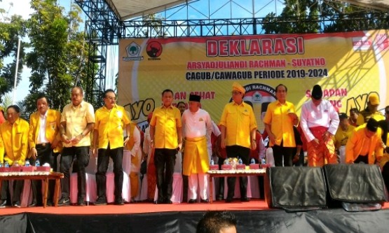 Ketua DPP Golkar Deklarasikan Pasangan AYO