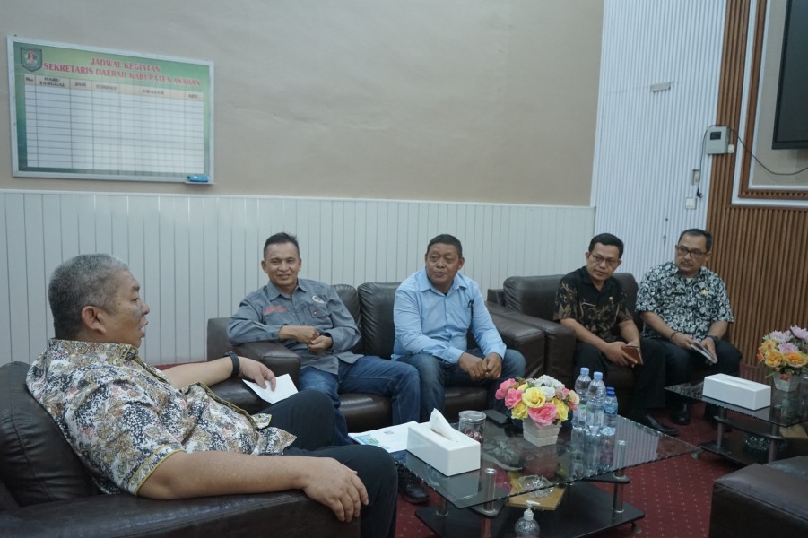 Sekda Kabupaten Asahan Terima Kunjungan ASPEKPIR Sumut