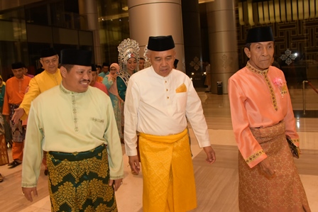 Gubri Andi Rachman Hadiri Halal Bi Halal Pemkab Bengkalis di Pekanbaru