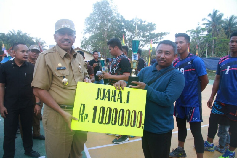 Tutup Open Tournament Volly, Ini Kata Alfedri