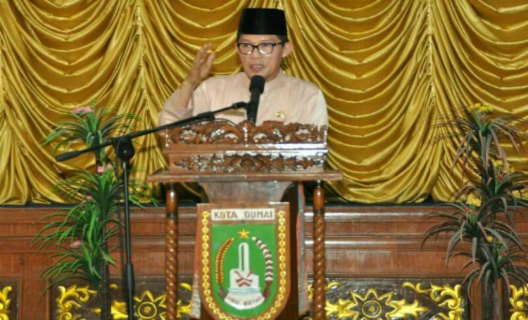 Wako Ajak Seluruh Elemen Tetap Ciptakan Suasana Aman Dan Kondusif Di Kota Dumai