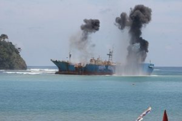 Berikut Analisis KNTI terkait Penenggelaman Kapal Ikan Asing