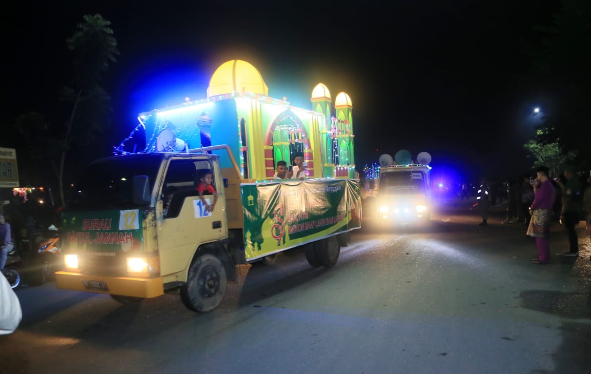 Ini Rute yang Dilalui Pawai Takbir Keliling di Kota Tanjungpinang