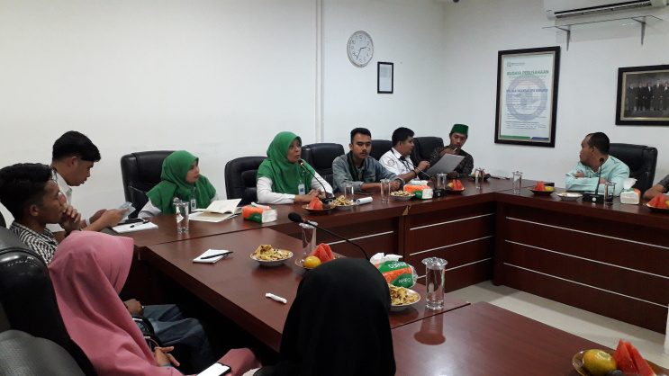 HMI Tembilahan Audiensi dengan BPJS Kesehatan