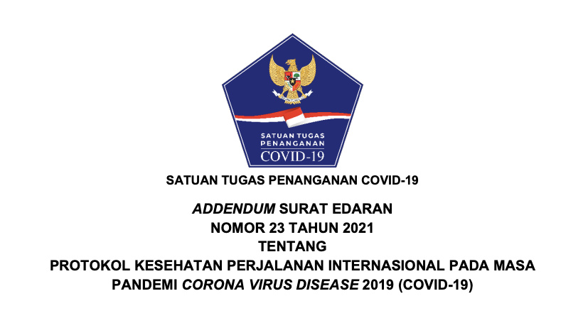Satgas COVID-19 Perpanjang Waktu Karantina Pelaku Perjalanan Internasional