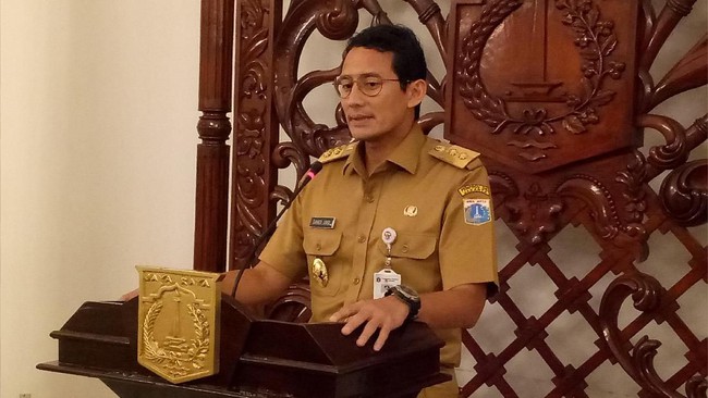 Polda Metro Periksa Sandiaga Uno Pagi Ini