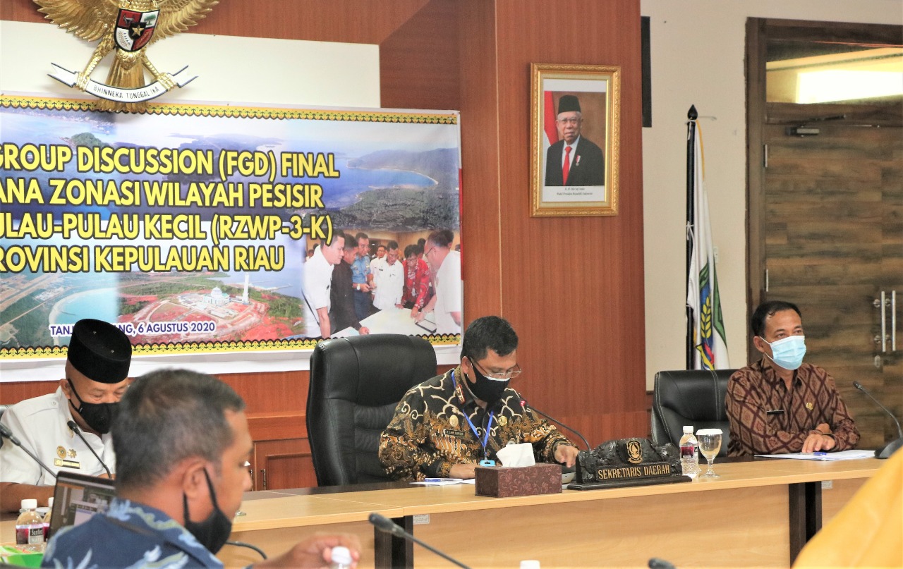 Sekda Kepri: Penyelesaian Perda RZWP3K, Angin Segar Bagi Investor
