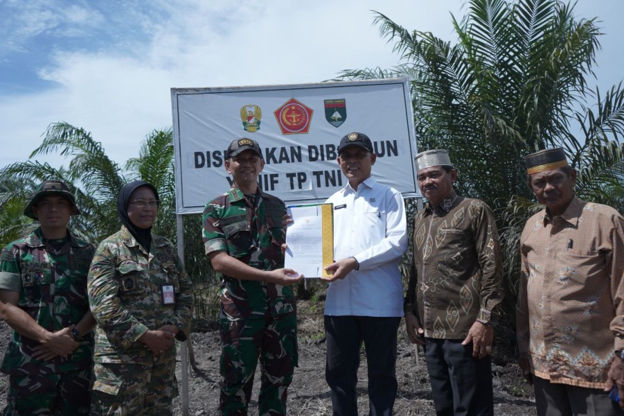 Pemkab Inhil Dukung Pembangunan Batalyon Ketahanan Pangan