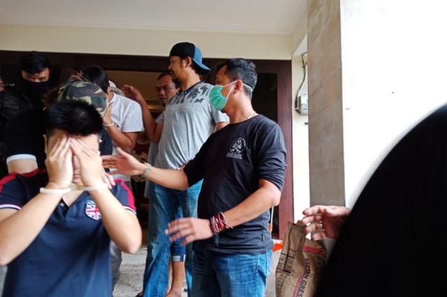 Terlibat Penipuan Online, Polda Bali Tangkap Puluhan Warga China