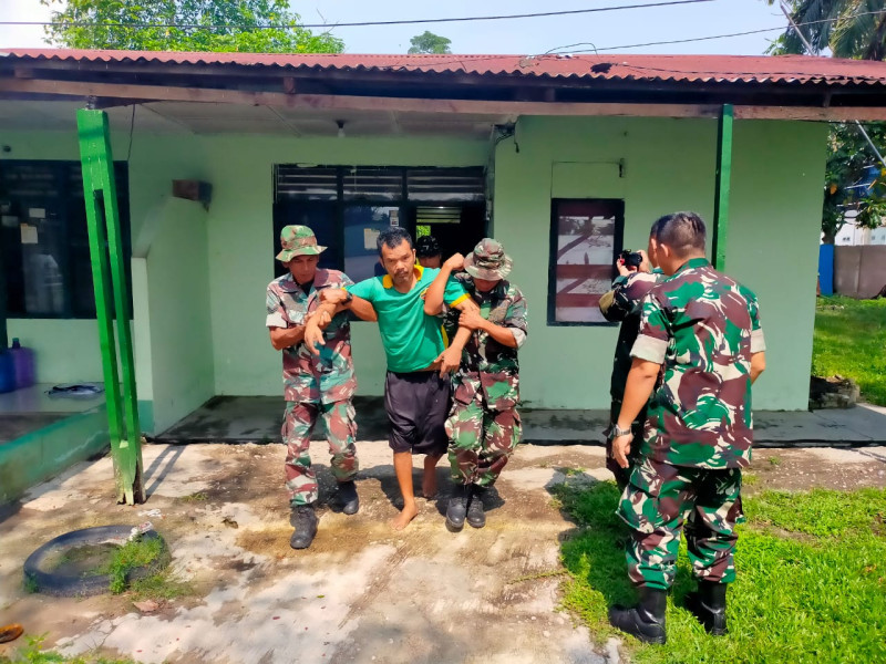 Makodim 0320/Dumai Terbakar, Ratusan Personil Diterjunkan