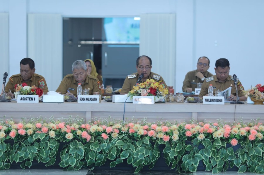 Bupati Asahan Buka Rapat Koordinasi Pemerintahan Bulan Juni 2025