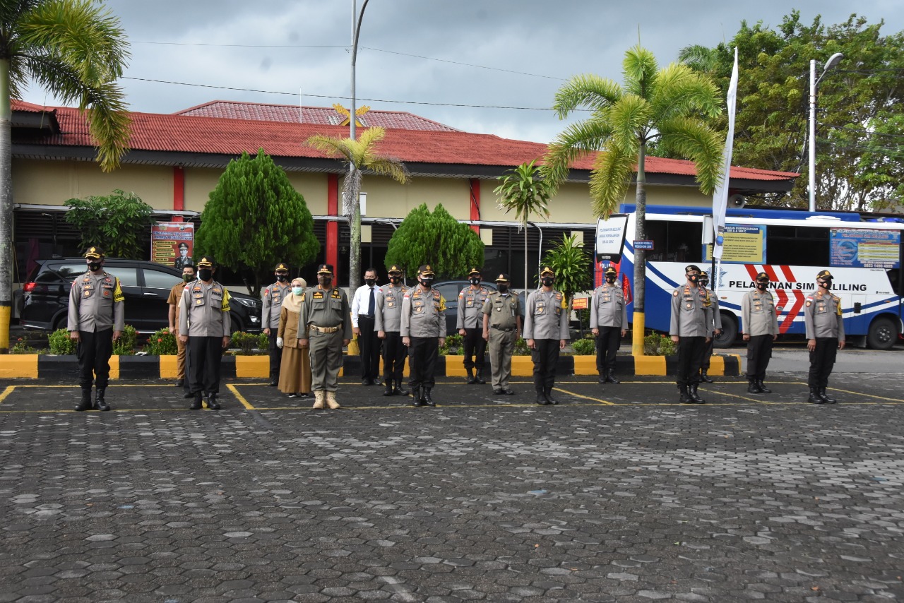 Polres Tanjungpinang Siap Kawal Operasi Yustisi Pendisiplinan Protokol Kesehatan