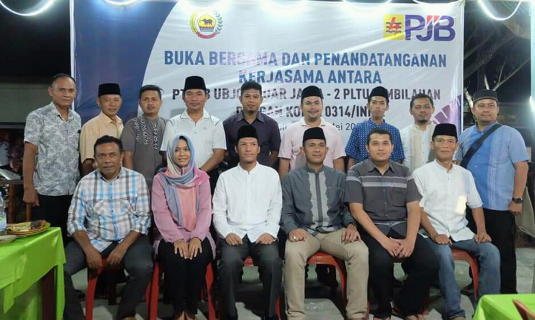 Kodim 0314/Inhil dan PT PJB UBJOM Luar Jawa PLTU Tembilahan Jalin Kerja Sama