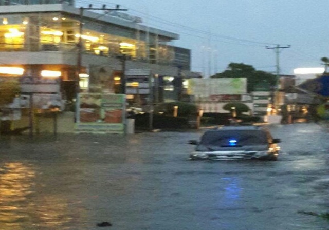 Hari Jadi Kota Pekanbaru ke 233 Tahun di Sambut Banjir