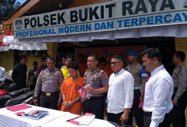 Residivis Ditangkap di Sumbar Setelah Curi Motor di Pekanbaru