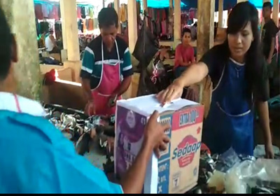 KNPI Sabak Auh Gelar Penggalangan Dana untuk Anisa