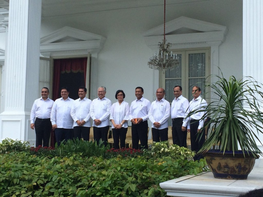 Nama-Nama Menteri Yang Bergeser dan Nama-Nama Menteri Baru Kabinet Kerja