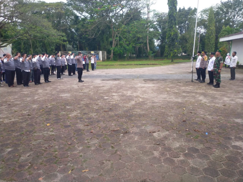 Himbauan Kapten Arh M.I Daulay Pada Saat Apel Kesiapan Pemilu 2024
