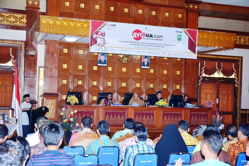 Ayooklik Taja Bimtek e-Catalogue di Siak