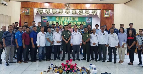 Korem 031 Wira Bima Gelar Pertemuan dengan Awak Media