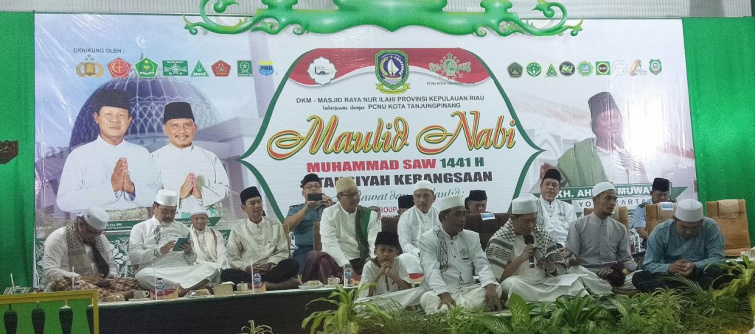 Tausiyah Mebangsaan Sempena Memperingati Maulid Nabi SAW, Kepri Menhadirkan KH Ahmad Muwafiq dari Yo