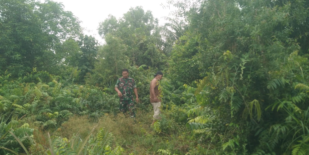 Serka Supriadi Gelar Patroli Cegah Karhutla di Wilayah Rawan